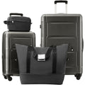 2 Piece Luggage Set with Expandable Spinner Wheels