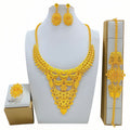 Women's Fashion All-match Jewelry Mirror Jewelry Suit