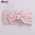 Children's Wide-brimmed Elastic Bow Baby Printed Headband