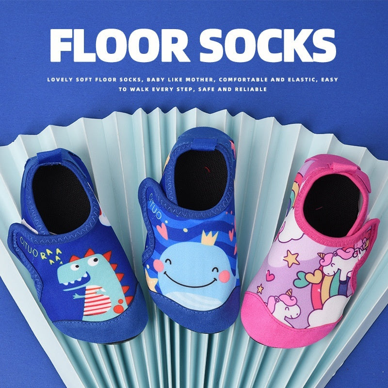 Non-slip Soft-soled Floor Indoor Walking Socks