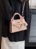 Alligator Pattern Crossbody Bag