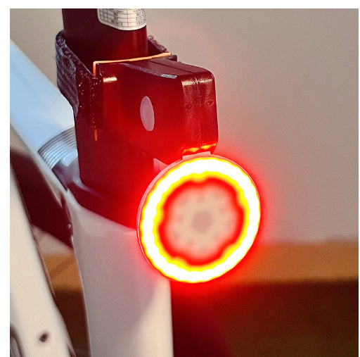 Bicycle Taillight Flashing Cute Cartoon