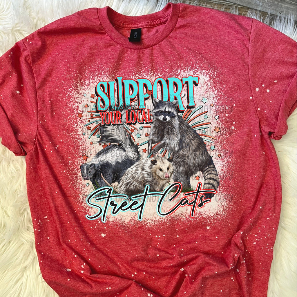 Support Your Local Street Cats - Tee
