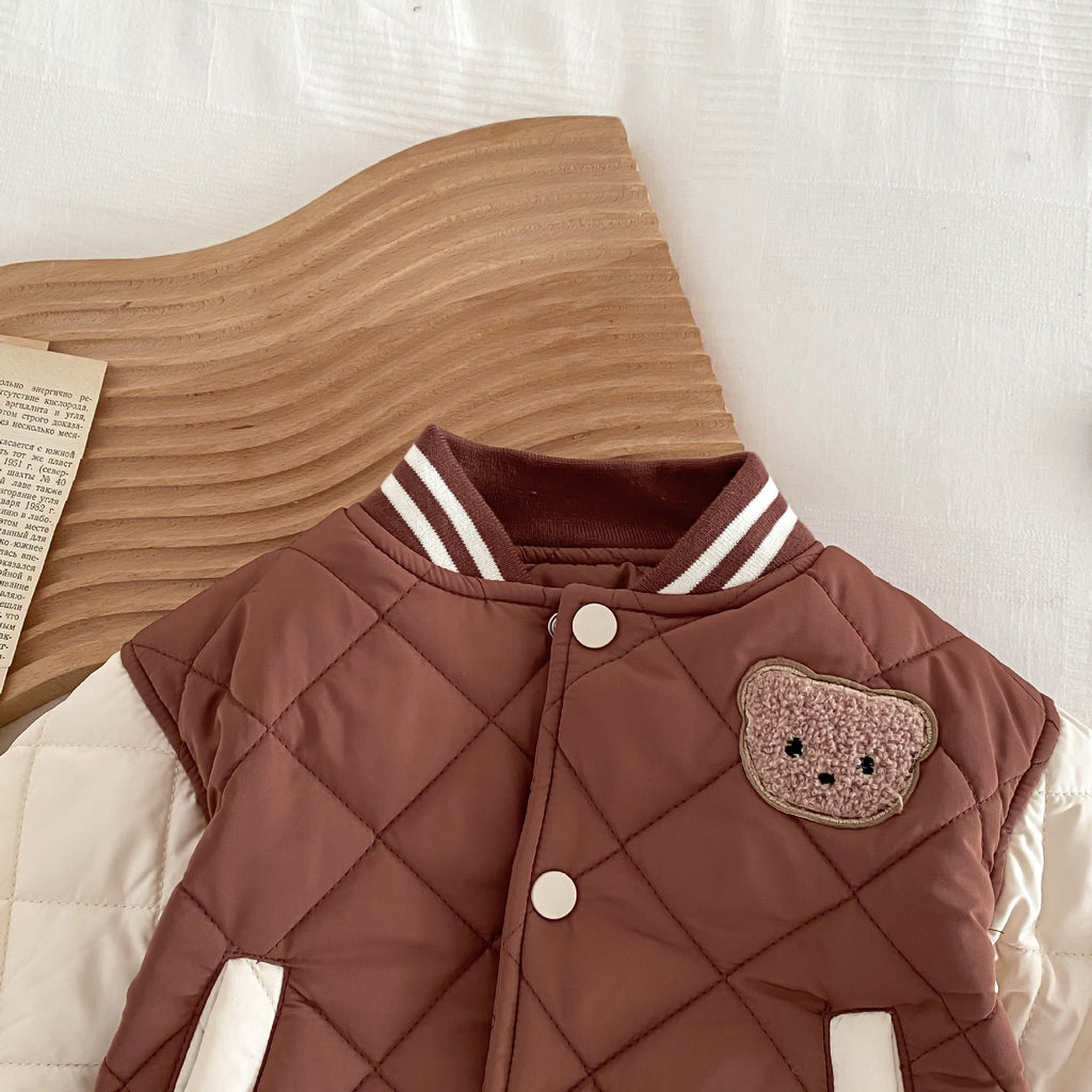 Infants And Children Thick Baseball Uniform Warm
