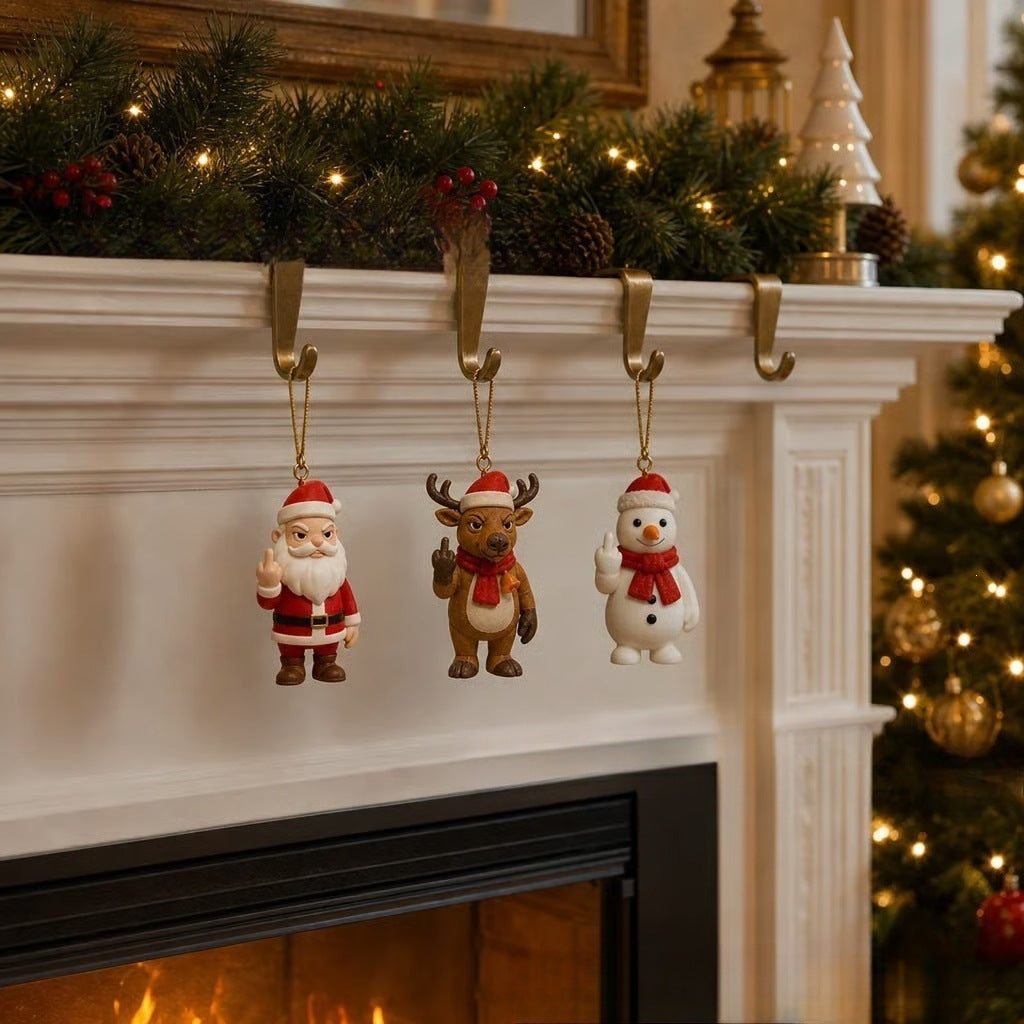 Modern Minimalist Christmas Figurine Decorations