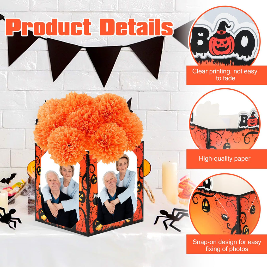 Kuabiz 6-Piece Halloween Photo Booth Decorations
