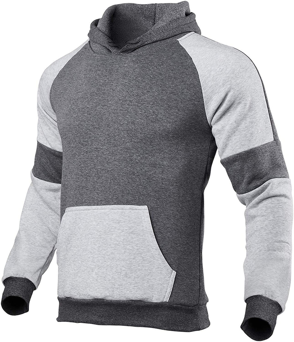 HHGKED Men's Track Suits 2 Piece Set Active Jogging Suits Long Sleeve Sweatsuits Casual Outfits