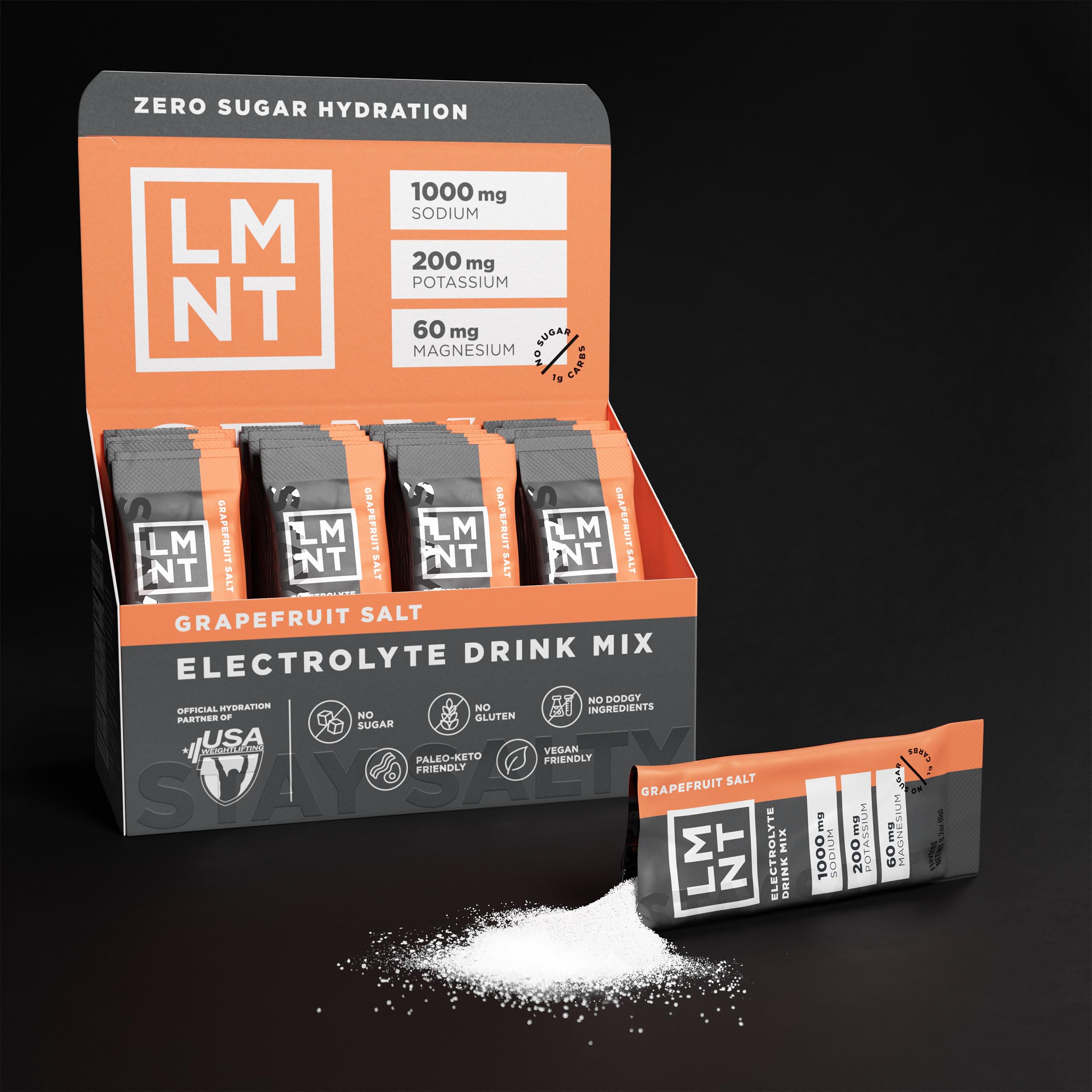 LMNT Zero Sugar Electrolytes - Variety Pack Bundle | Drink Mix | 18-Count