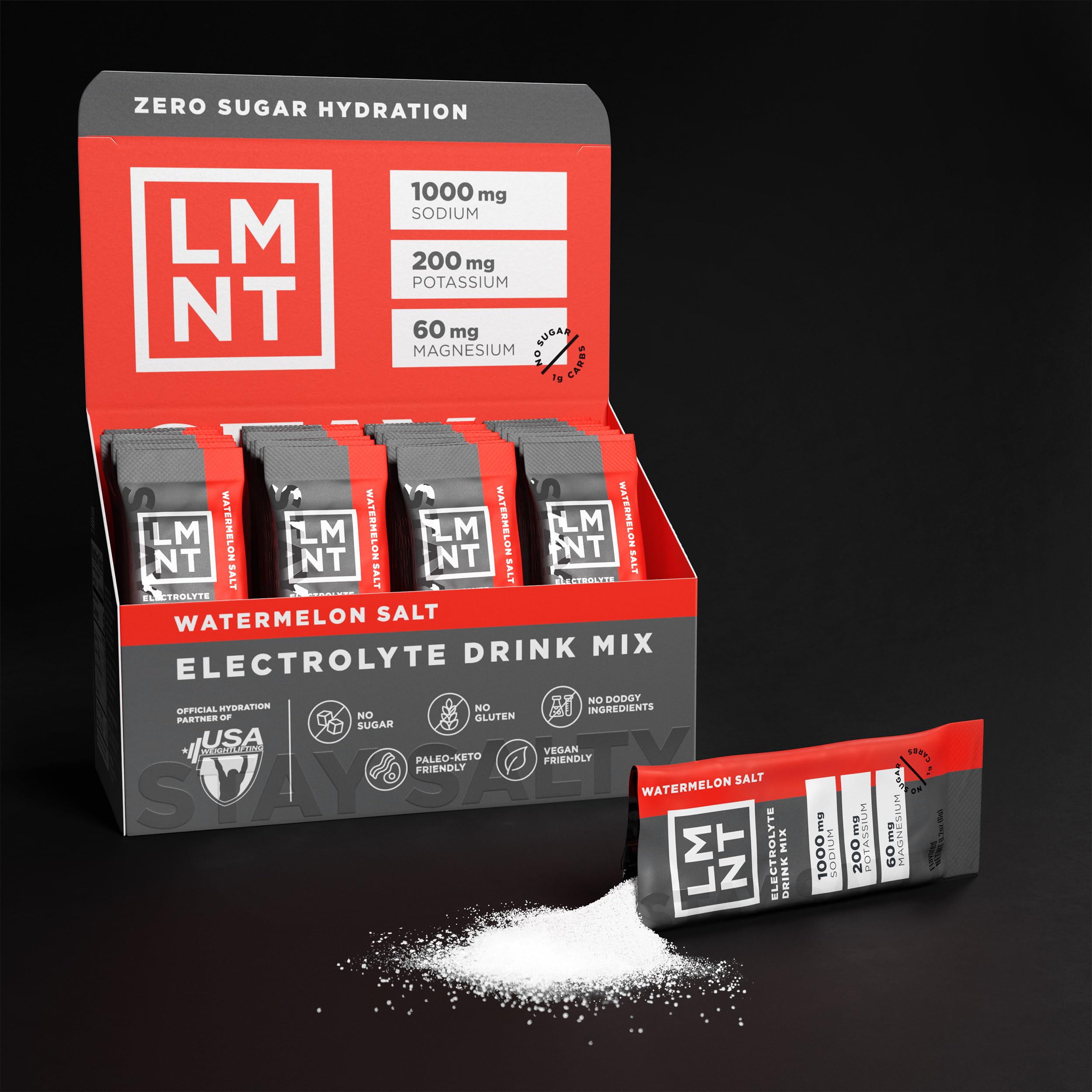 LMNT Zero Sugar Electrolytes - Variety Pack Bundle | Drink Mix | 18-Count