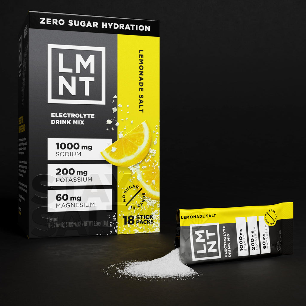 LMNT Zero Sugar Electrolytes - Variety Pack Bundle | Drink Mix | 18-Count