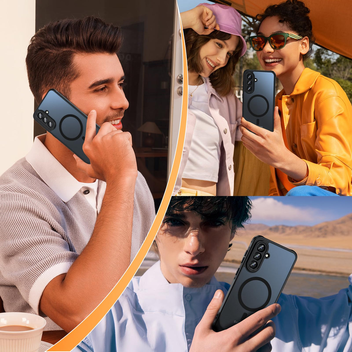 Fin2feel Magnetic Phone Case for Samsung Galaxy A36