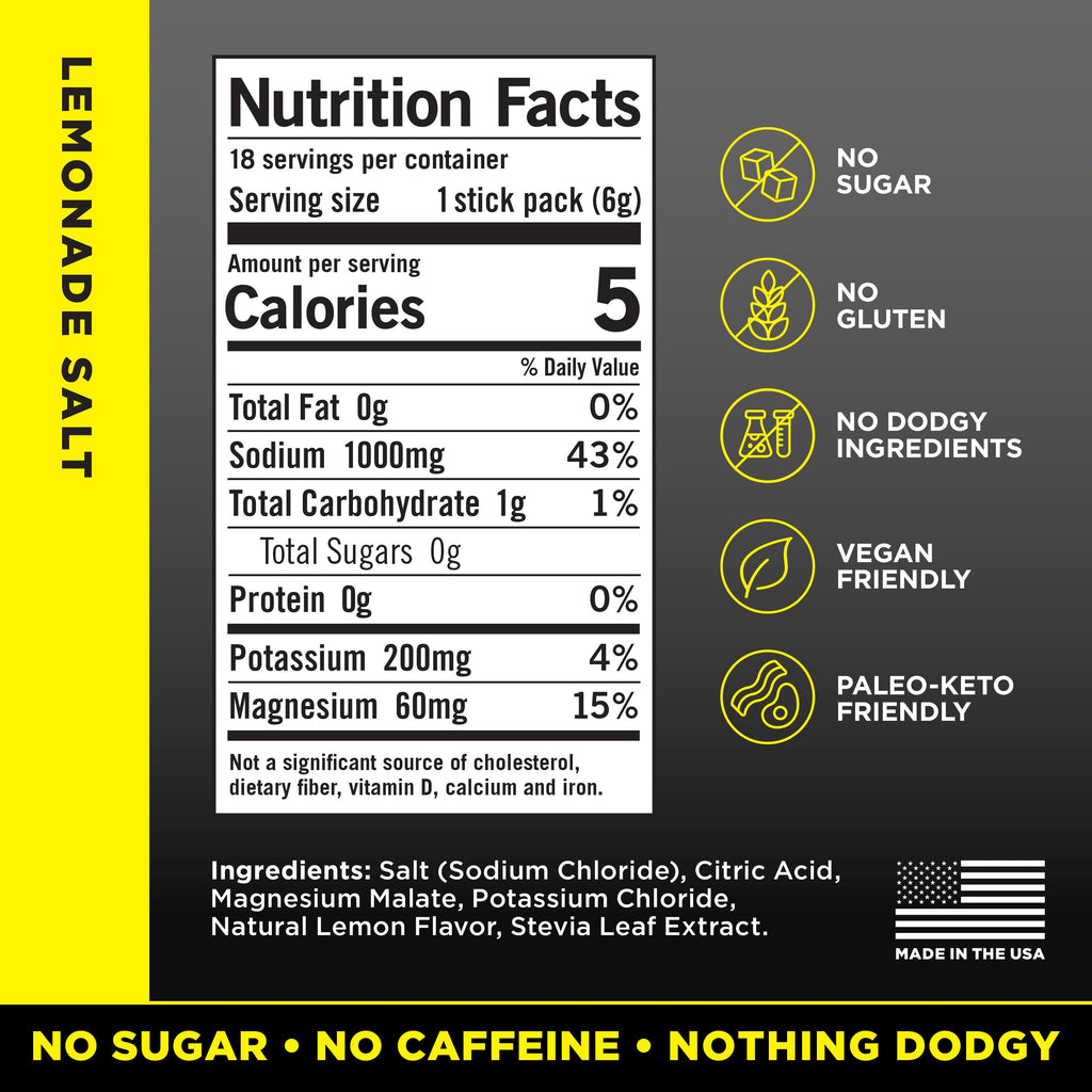 LMNT Zero Sugar Electrolytes - Variety Pack Bundle | Drink Mix | 18-Count