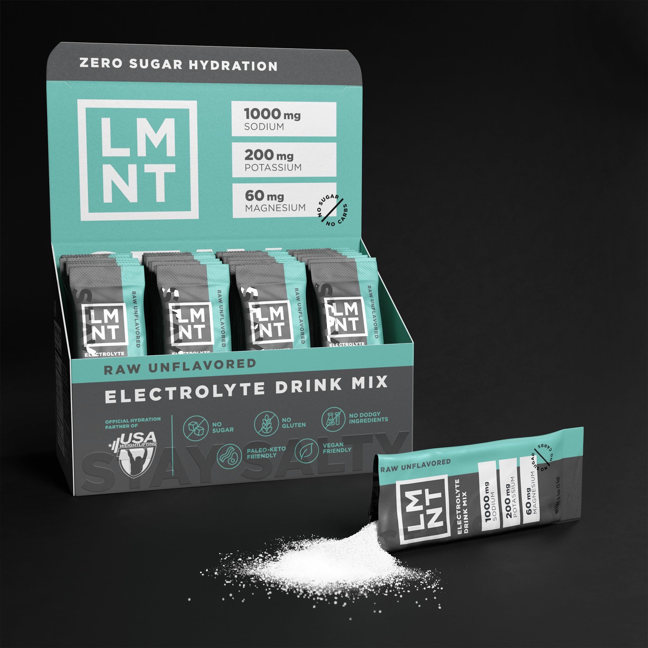 LMNT Zero Sugar Electrolytes - Variety Pack Bundle | Drink Mix | 18-Count