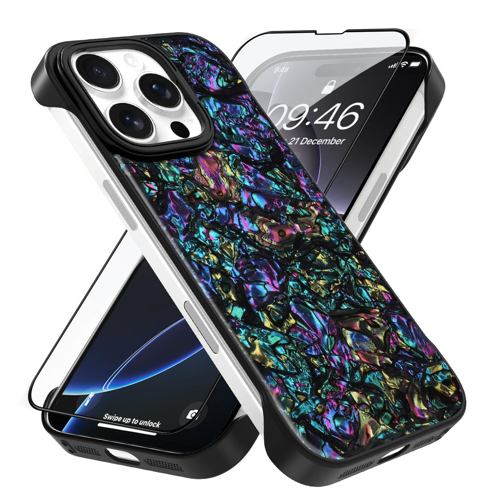 AIGOMARA Abalone Pattern Smartphone Case Cover