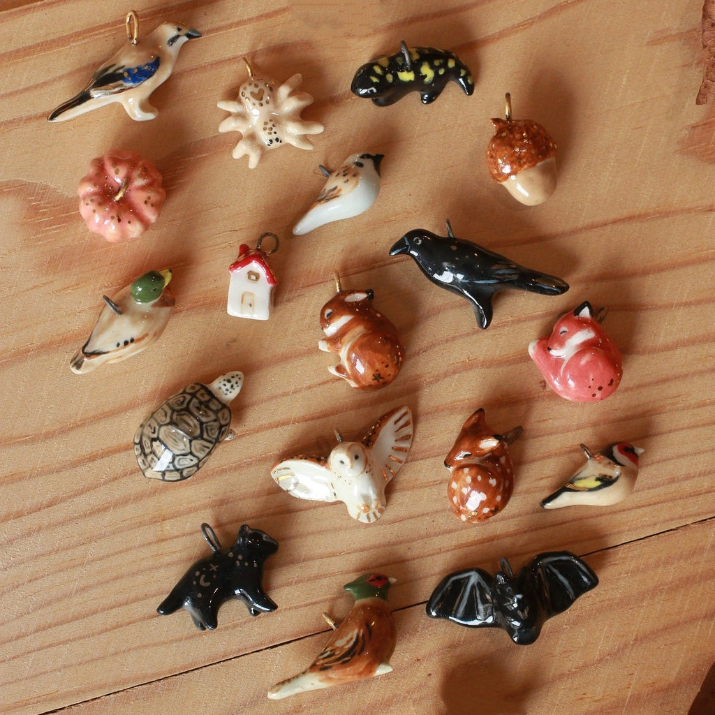 Minimalist-style Cute Little Animal Pendant Series