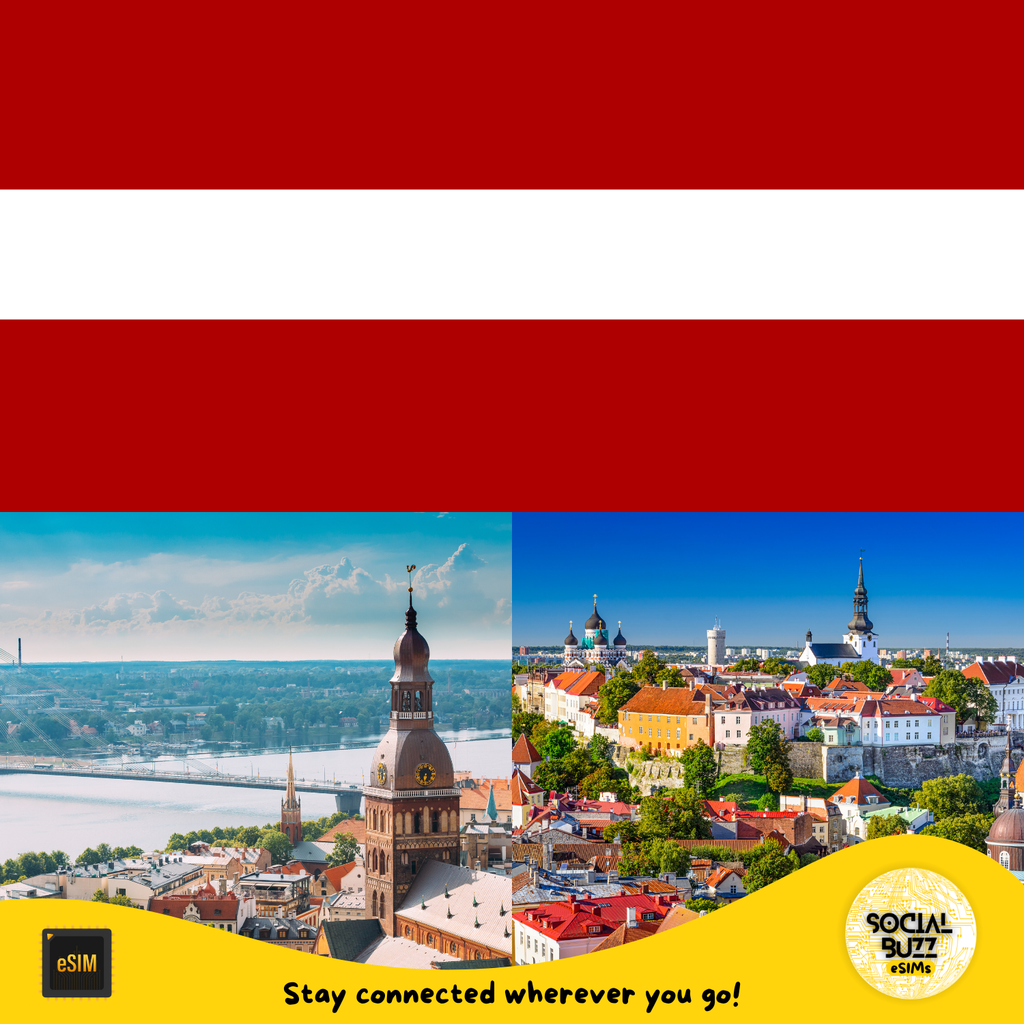 Latvia eSIM Internet Data Plan