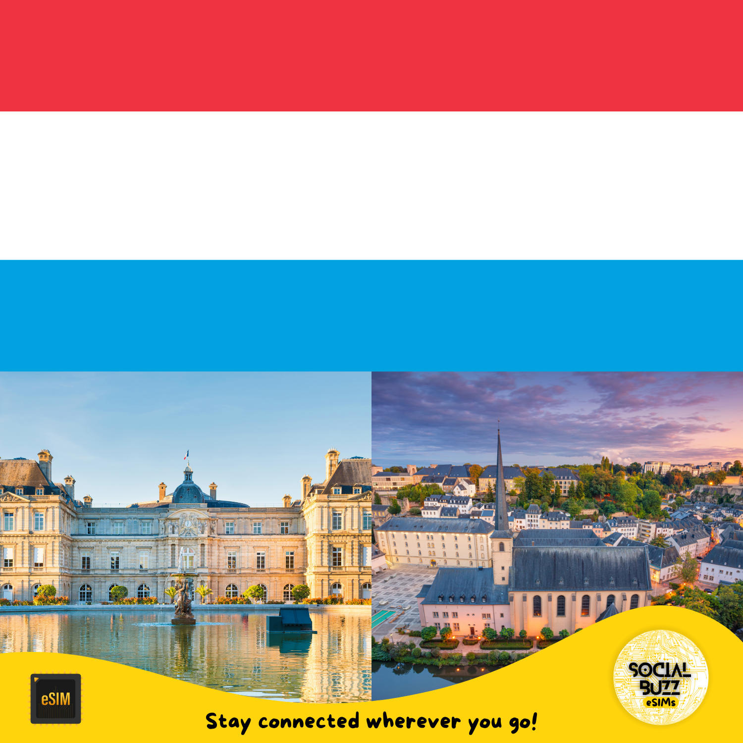 Luxembourg eSIM Internet Data Plan