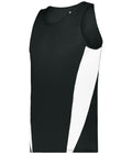 STRIDE SINGLET - MOISTURE-WICKING PERFORMANCE POLYESTER