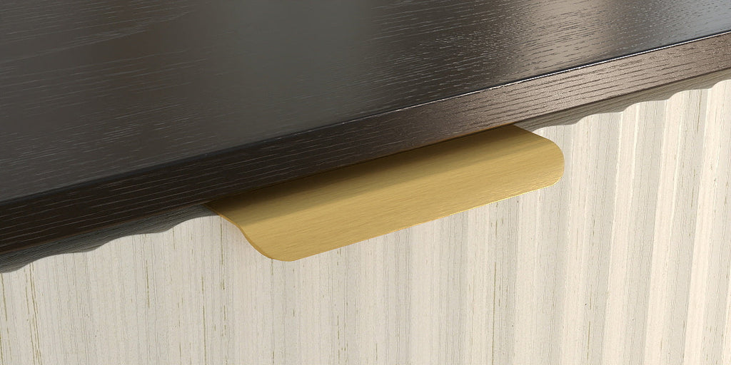 10-Gallon Woodgrain Tilt-Out Trash Can Cabinet