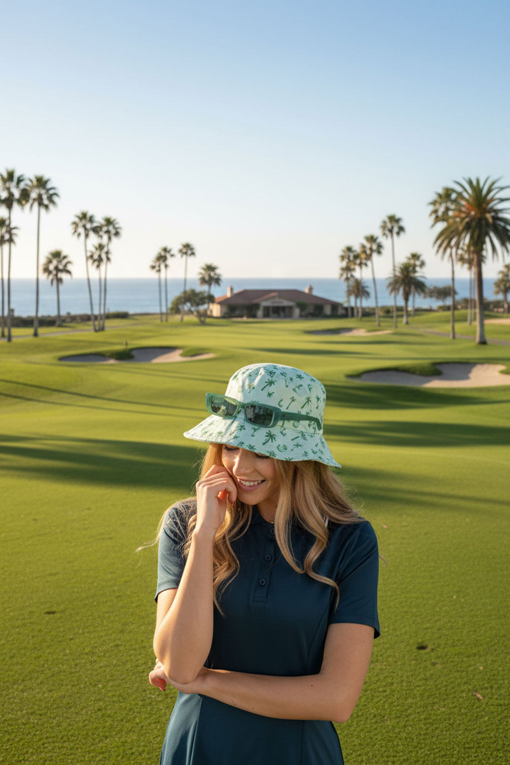 Bucket Hat in Green