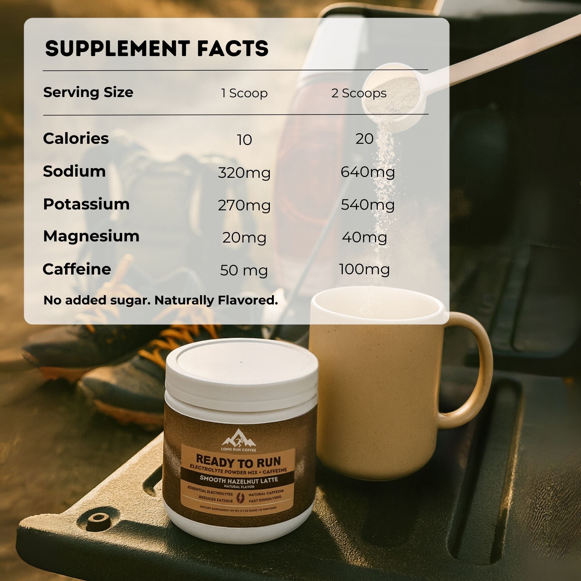 Electrolytes + Caffeine Powder Mix