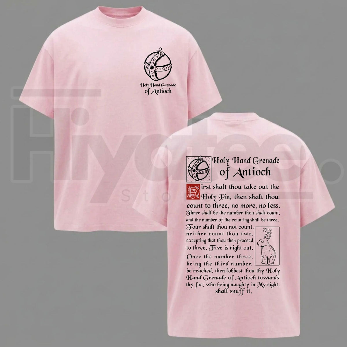The Holy Hand Grenade of Antioch T-Shirt – Funny 1975 Meme Graphic Tee