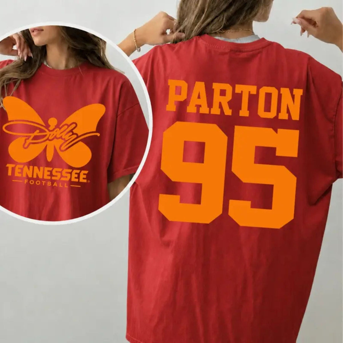 Dolly Parton Tennessee 95 T-Shirt – Country Music Football Game Day Graphic Tee