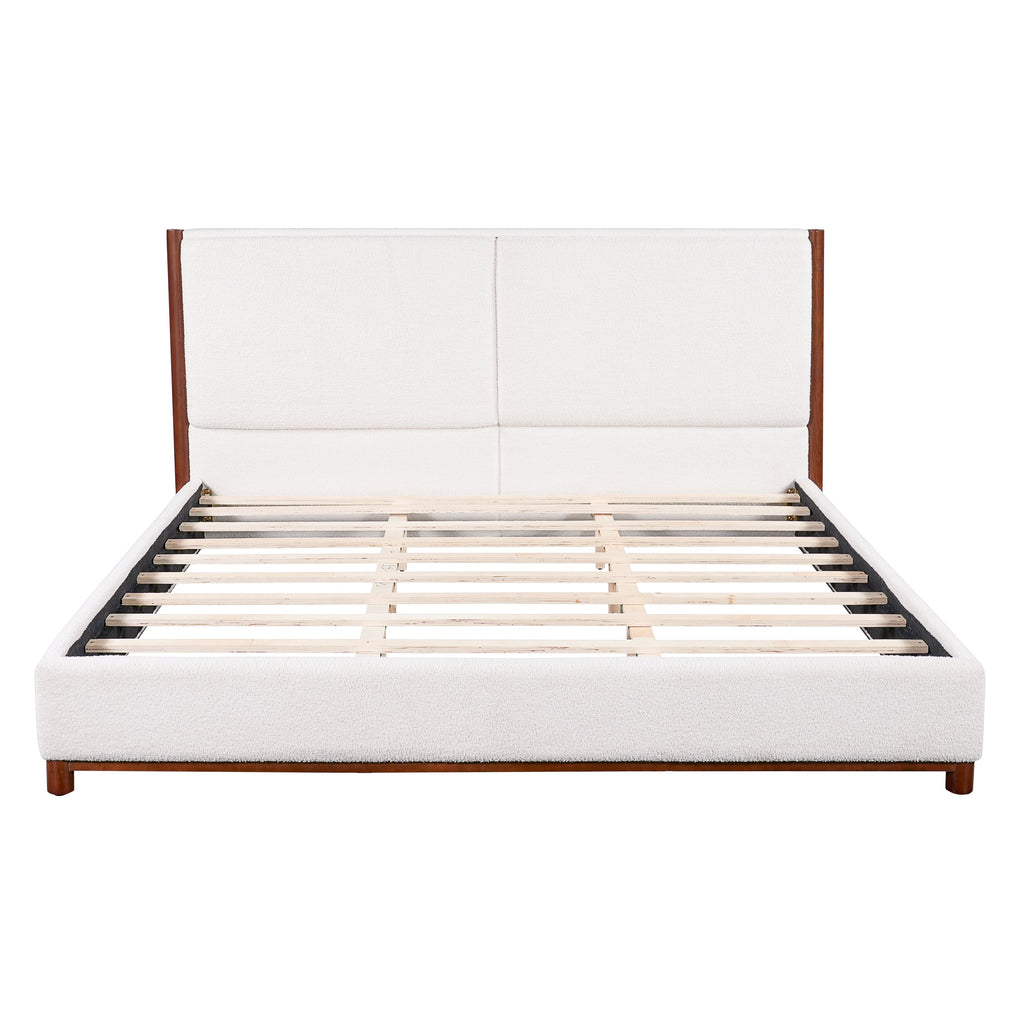 King Size Upholstered Bed Frame