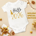 Baby Cotton Jumpsuit New Year Christmas Clothing
