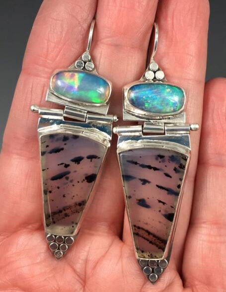 Natural Stone Creative Fashion Earrings