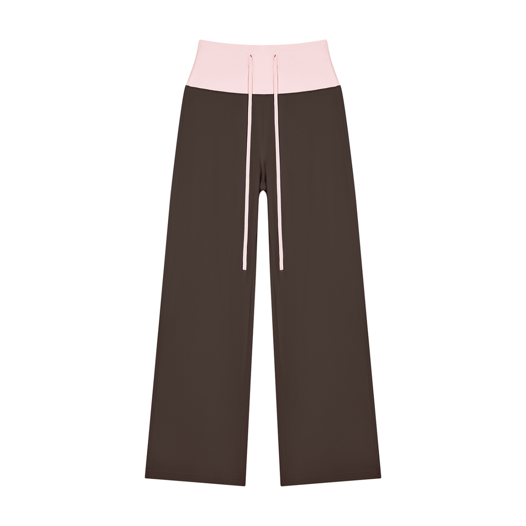Loki & Ivy Women's High-Waist Color Block Flare Leggings