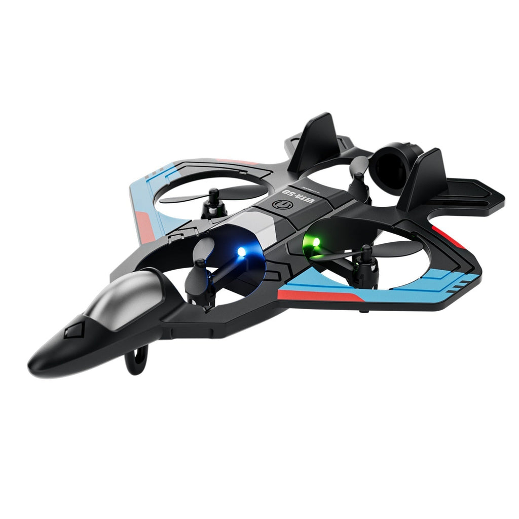 4DRC Remote Control Aircraft V50 Children's Fighter Model Airplane Boy Toy
