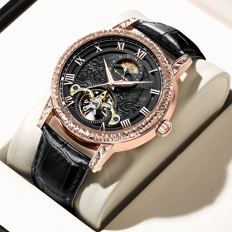 VAN GOGH Automatic Mechanical Men's Watch Yaojin Sunflower