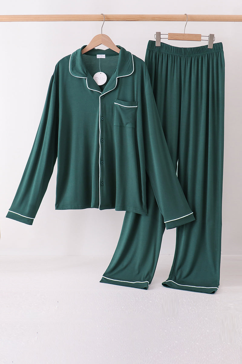 Forest bamboo mom pajama set
