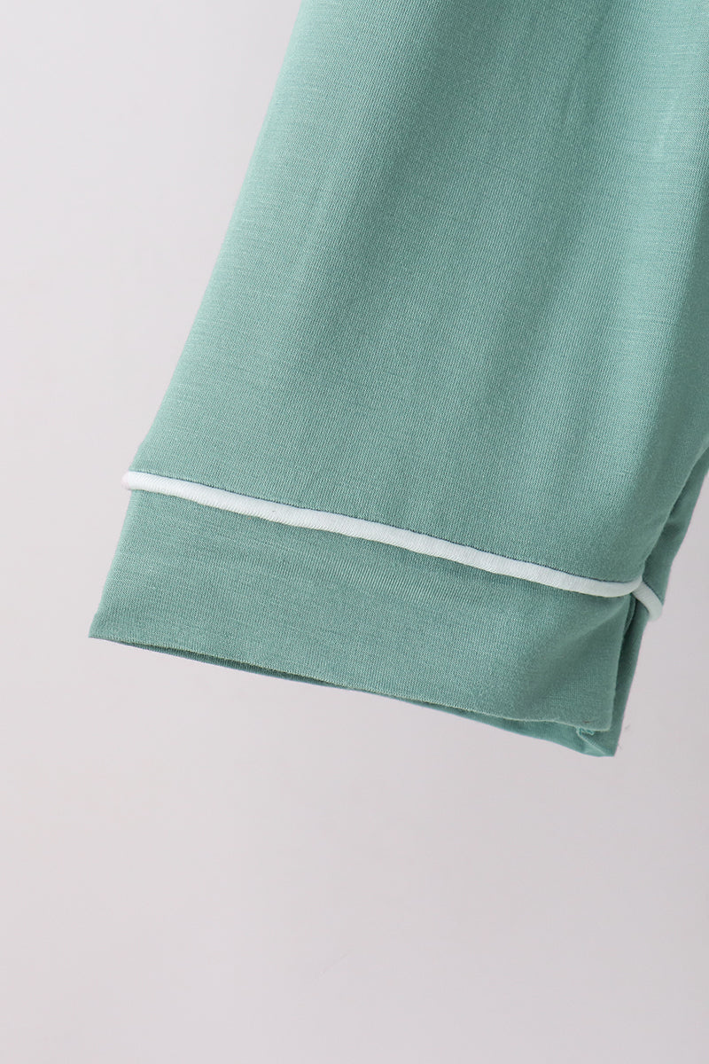 Sage bamboo mom pajama set
