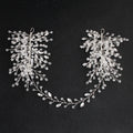 Hand-woven Rhinestone Headband Wedding Dress Headdress