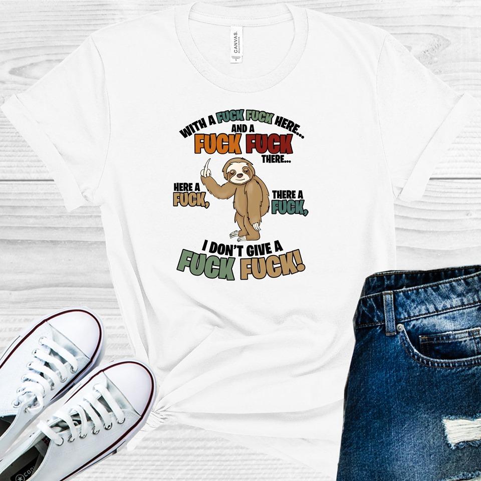 I Don't Give a F*** F*** Graphic Tee