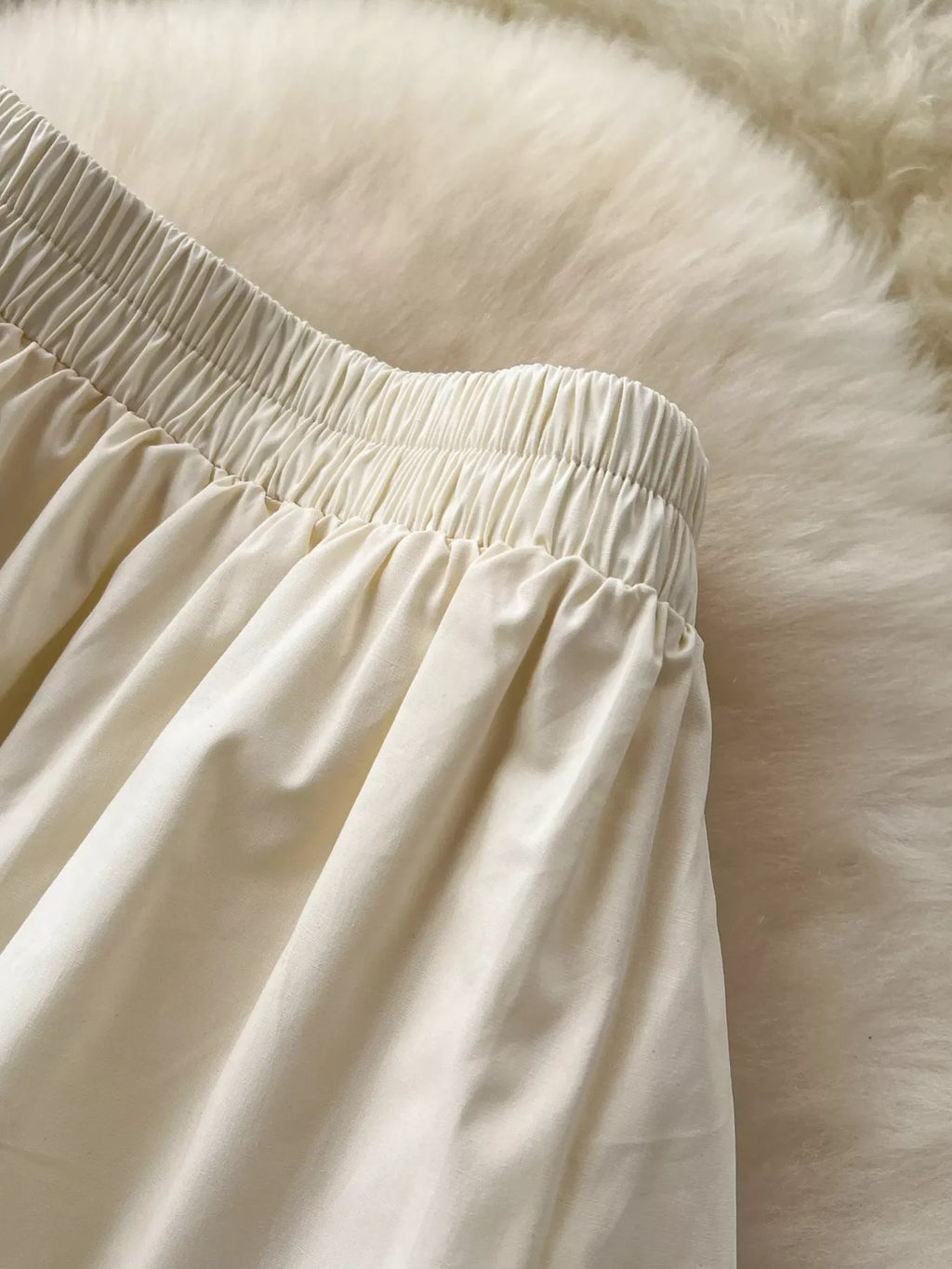 Lace Tiered Elastic Waist Skirt