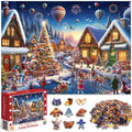 Qifeyla 500-Piece Funny Christmas Jigsaw Puzzle