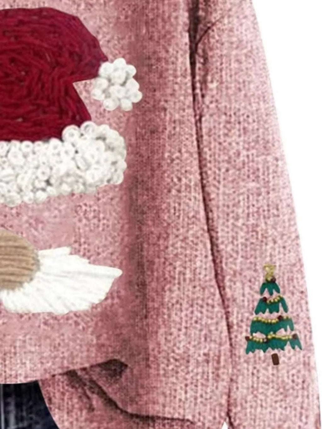 Christmas Graphic Dropped Shoulder Sweater