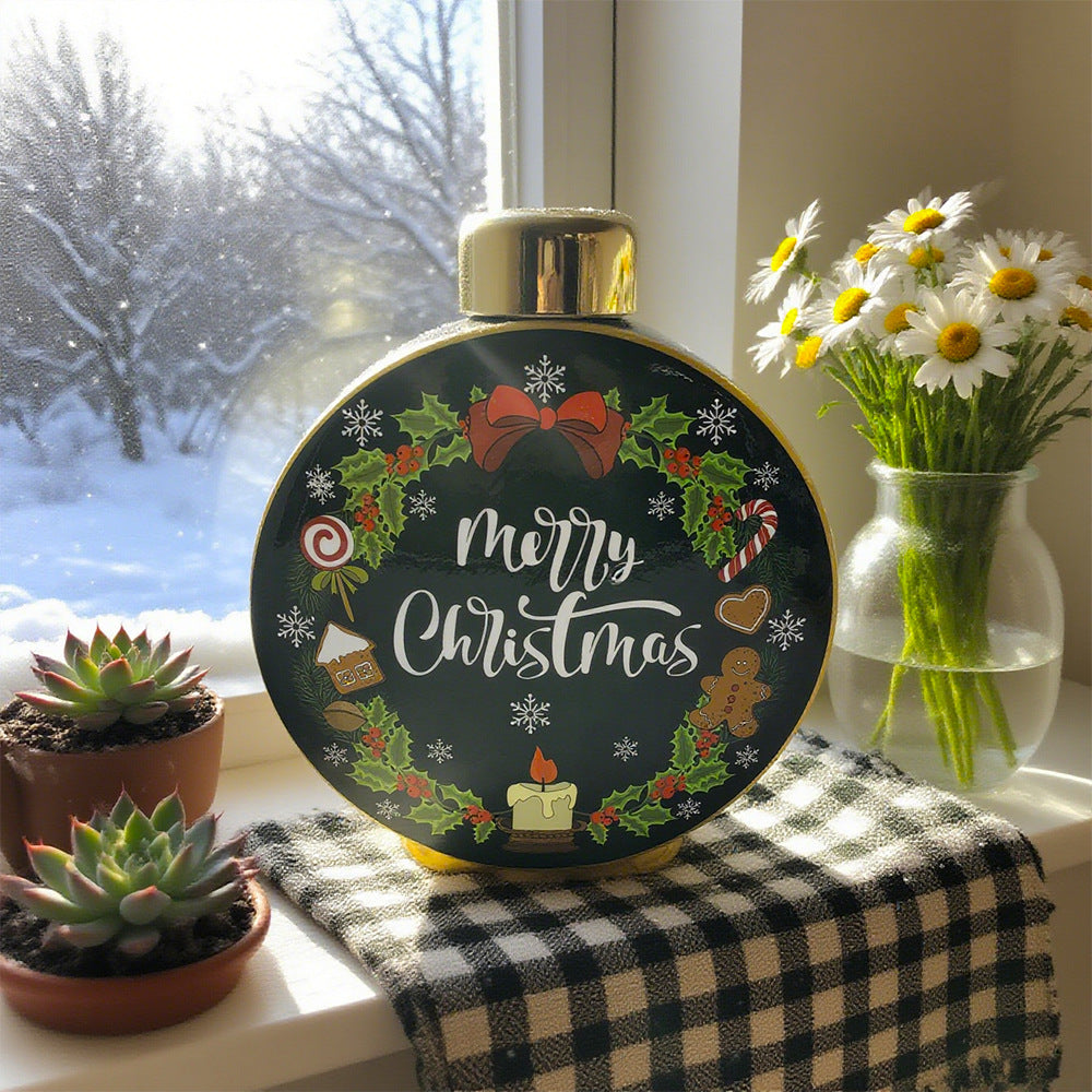 Christmas Decorations Ceramic Vase Ornaments