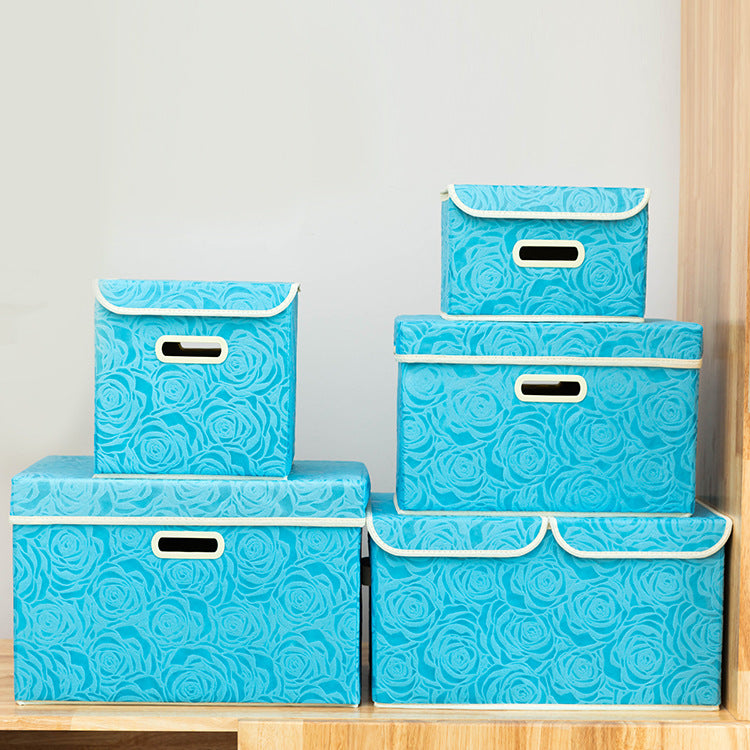 Foldable storage box