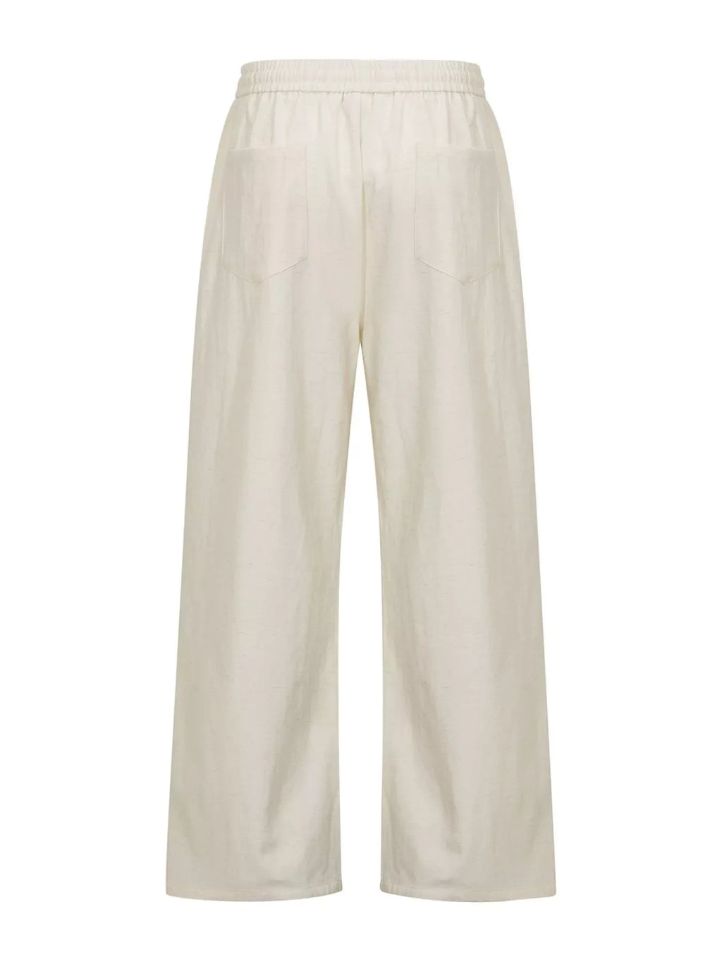Men's Wide-Leg Drawstring Pants