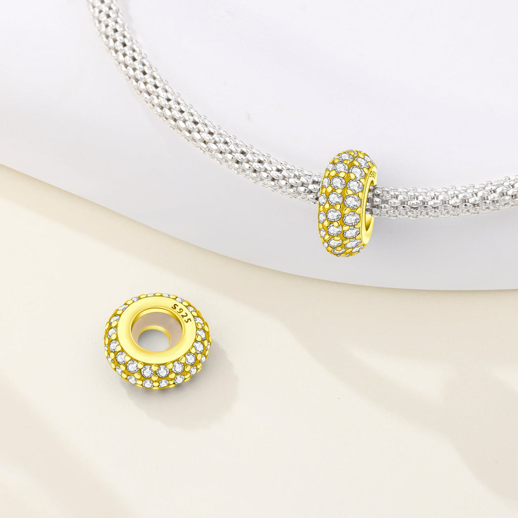 Copper-plated Silver Spacer Beads And Beading Accessories
