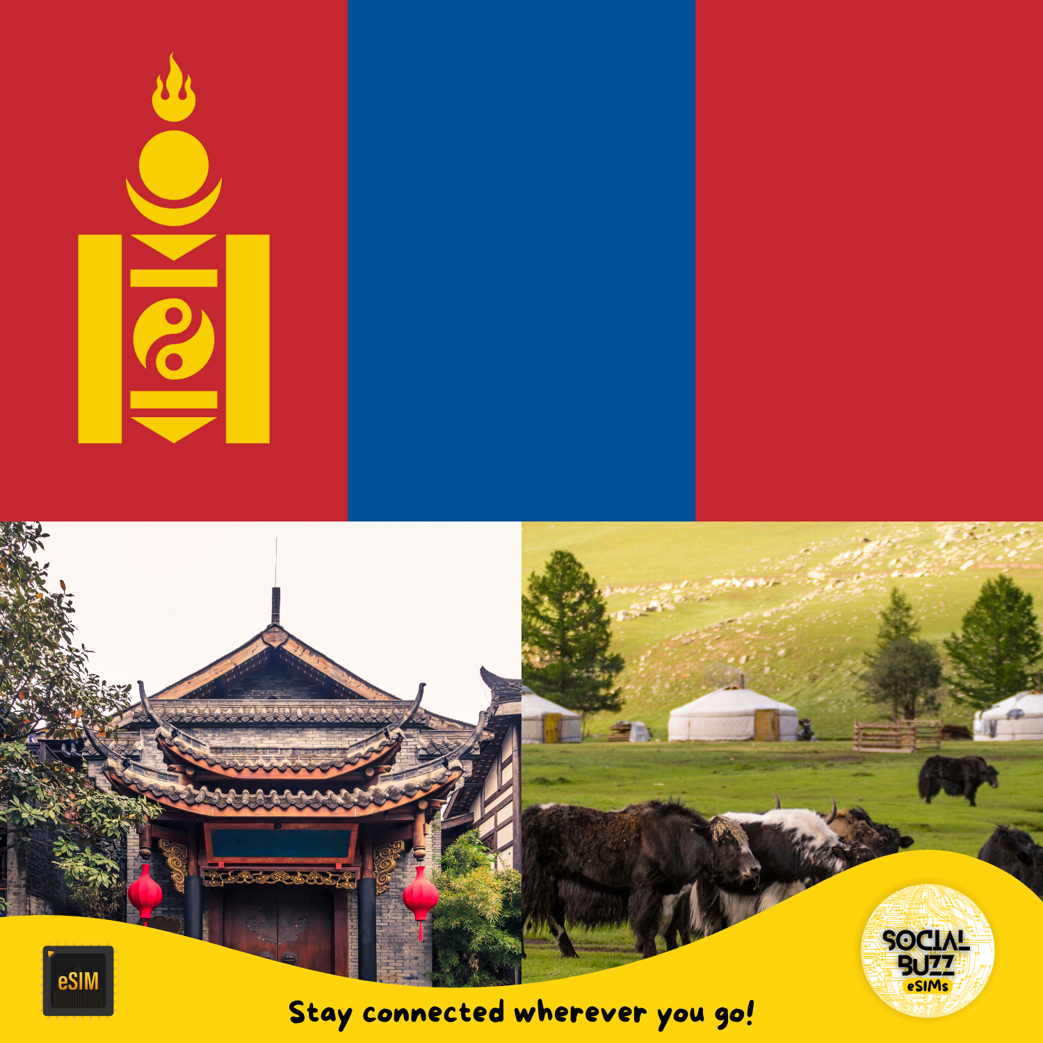 Mongolia eSIM Internet Data Plan