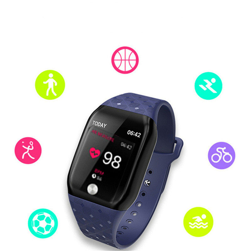 Compatible with Apple , A88 + color screen smart bracelet