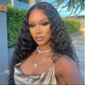 26 inch Deep Wave Wear Go Wig 7x5 HD Lace Closure 180% Draw String Glueless Wig