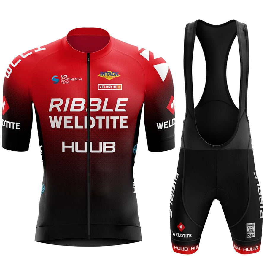Men's Mesh Thin Sports Short Sleeve Cycling Suit