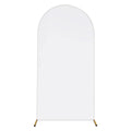 Arch Backdrop Stand Cover White Spandex Fabric