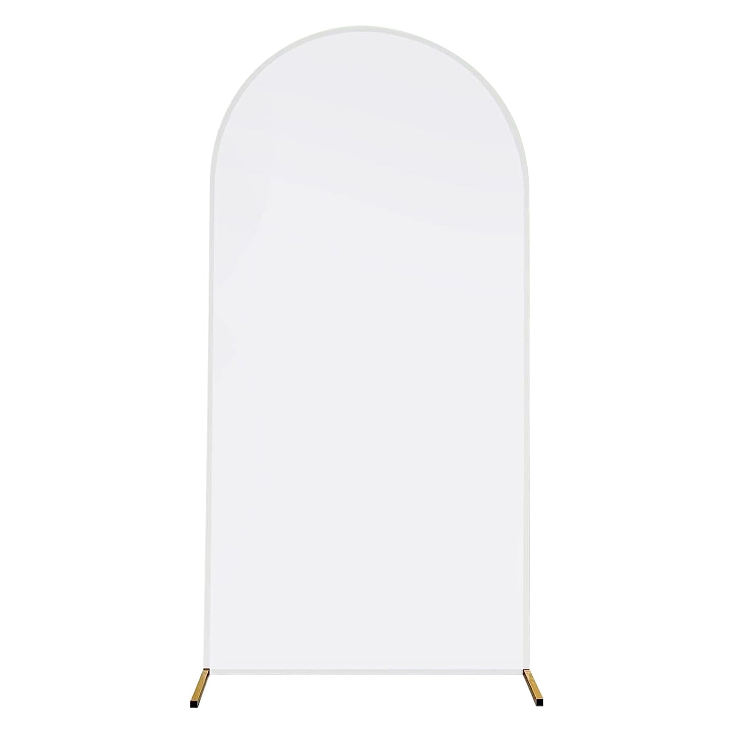 Arch Backdrop Stand Cover White Spandex Fabric
